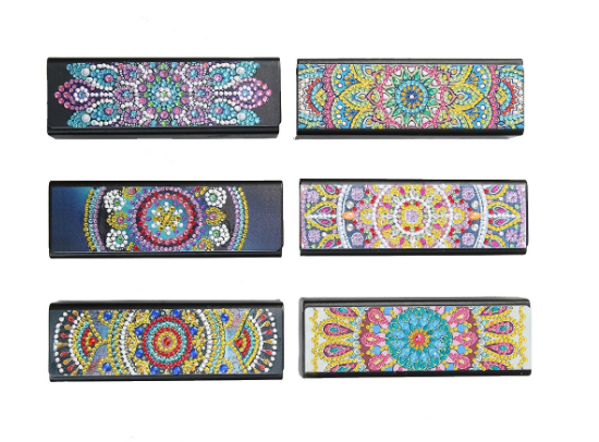 5D DIY Diamond Painting Sunglasses Storage Box