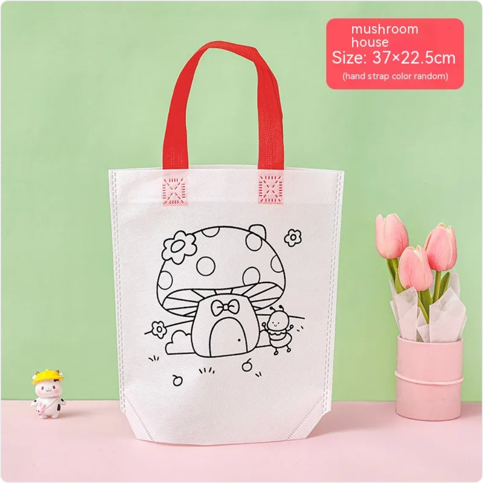 Children's DIY Cartoon Painting Bag