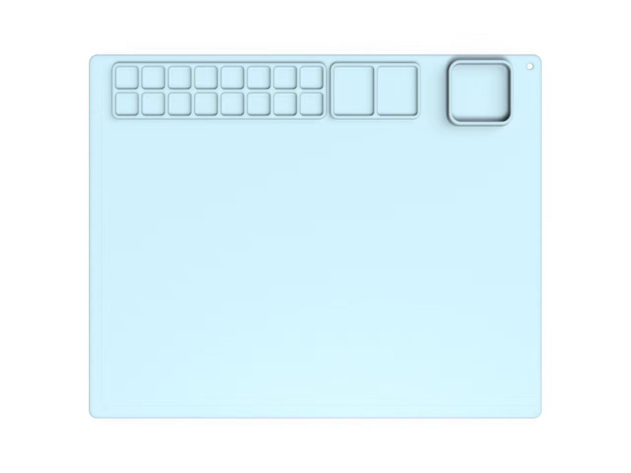 Silicone Drawing Mat for Kids with Palette and Easy Clean