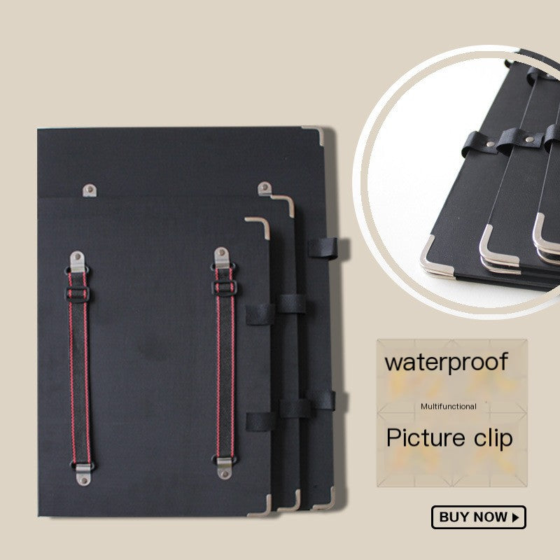 Medium 8K Dual Strap Sketch Clip Art Supplies