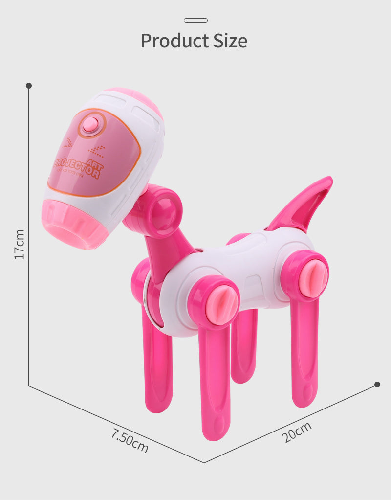 Smart Children's Projector Learning Drawing Set