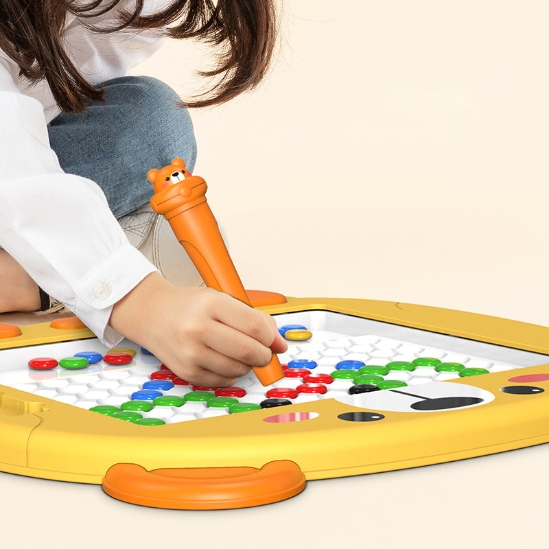 Children's Magnetic Drawing Board and Puzzle Toy
