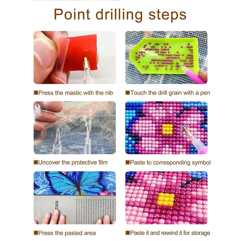 24pcs DIY Diamond Painting Tool Set