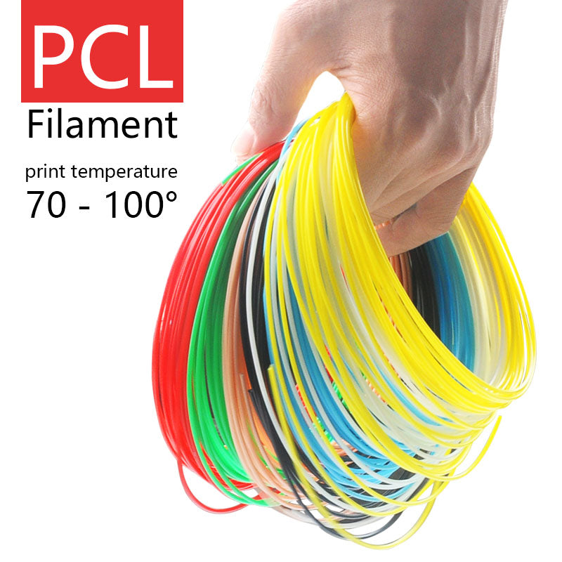 Extra 3D Pen with 10 Color PCL Filaments
