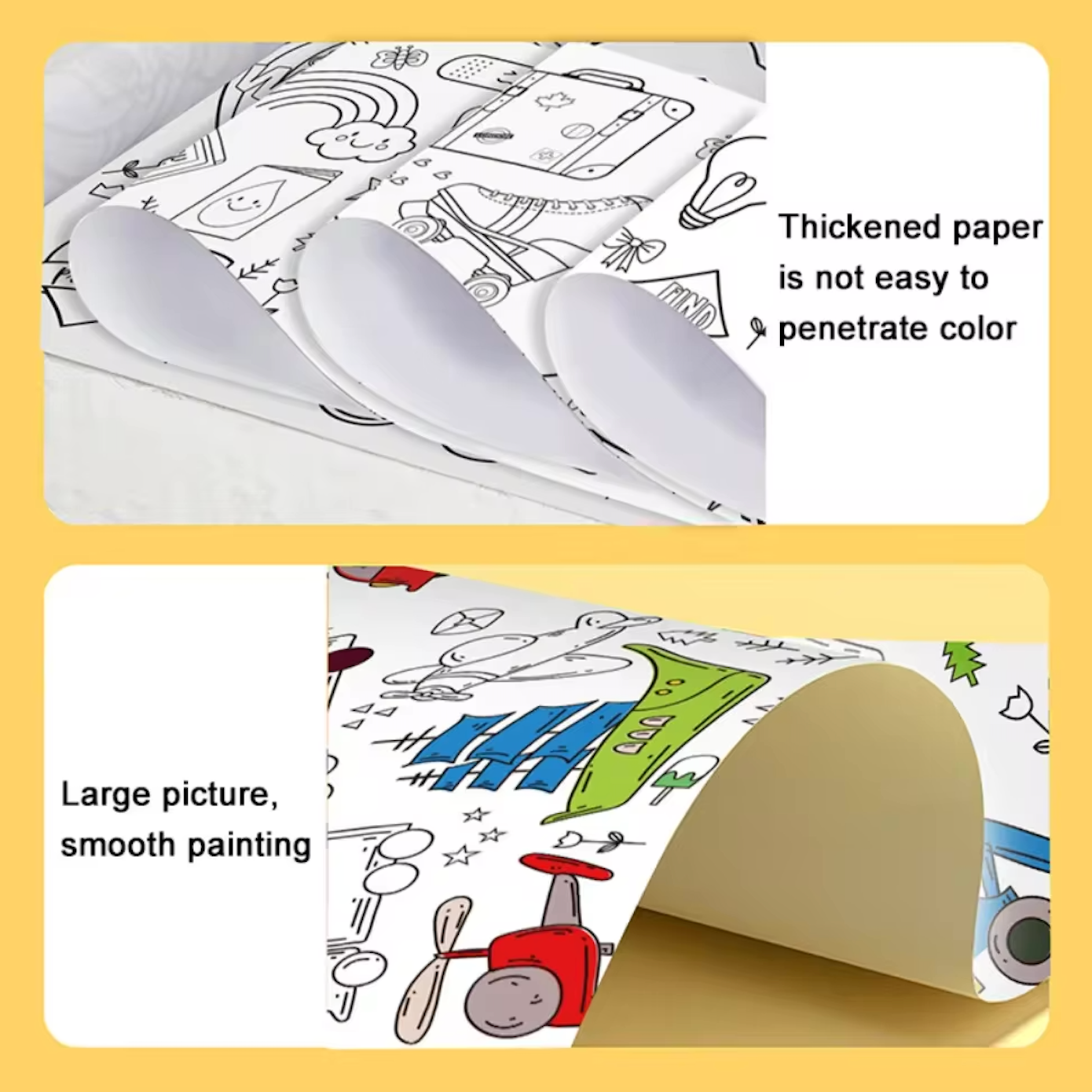 KiddieRoll: Kids Creative Colouring Roll