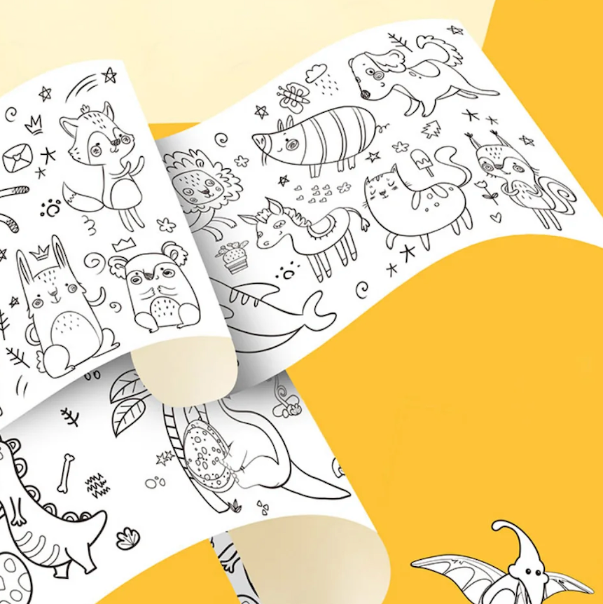 KiddieRoll: Kids Creative Colouring Roll