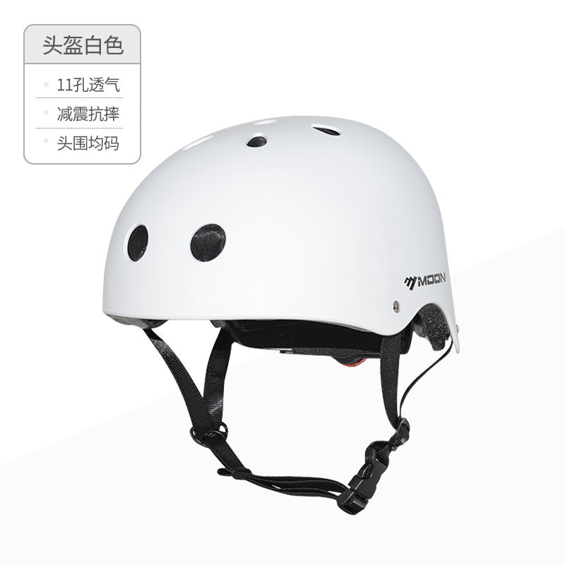 MOON Kids Bicycle Helmet and Outdoor Safety Gear Set
