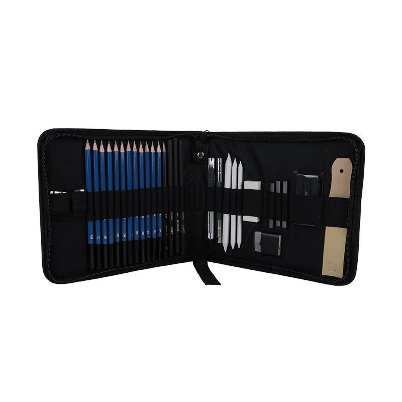 H&B32 Professional Sketch Wood Pencil Art Tool Set