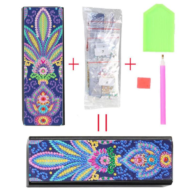 5D DIY Diamond Painting Sunglasses Storage Box