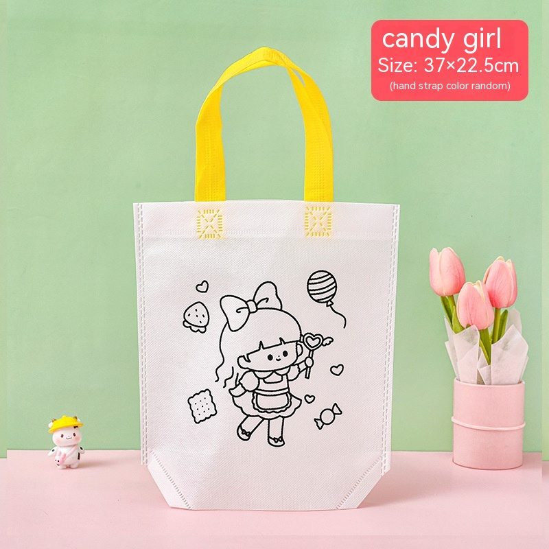 DIY Painting Doodle Bag