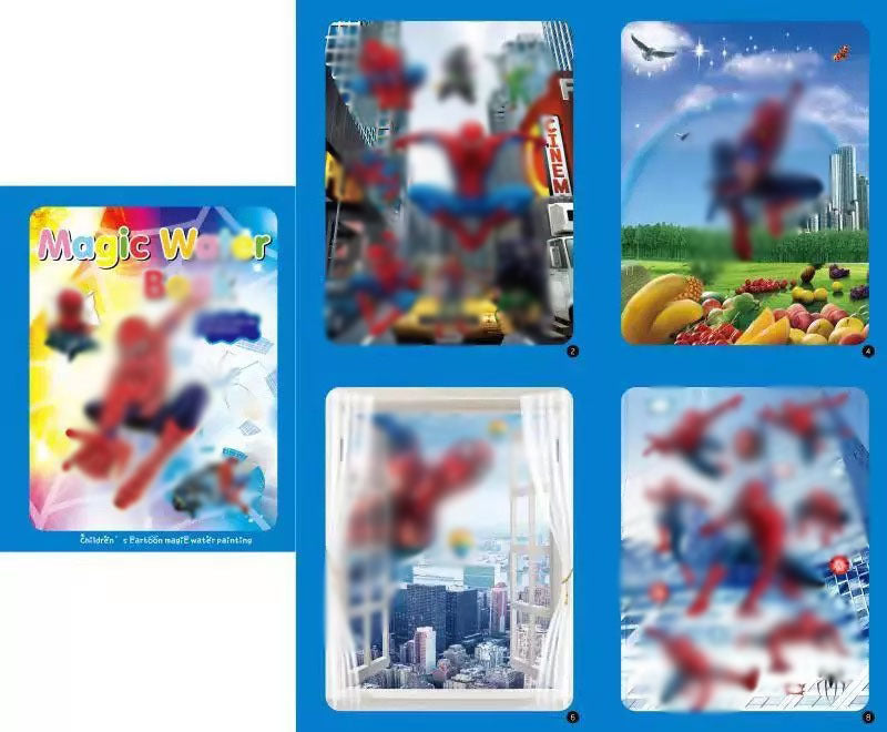 Creative Magic Water Drawing Book for Kids (Reusable)