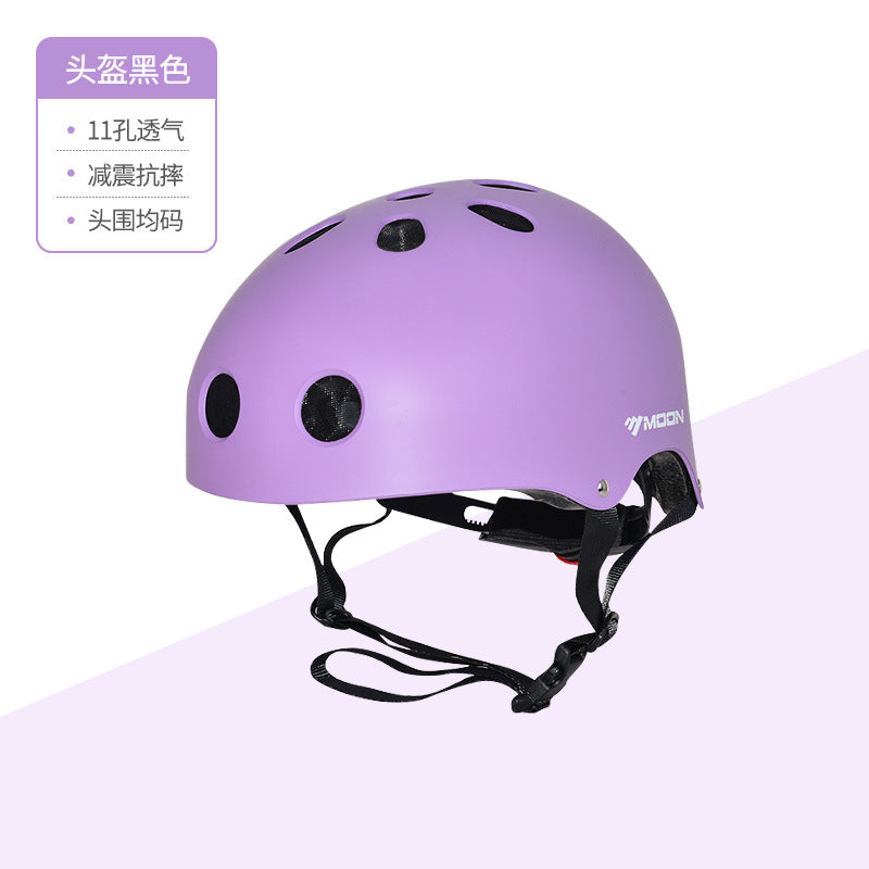 MOON Kids Bicycle Helmet and Outdoor Safety Gear Set