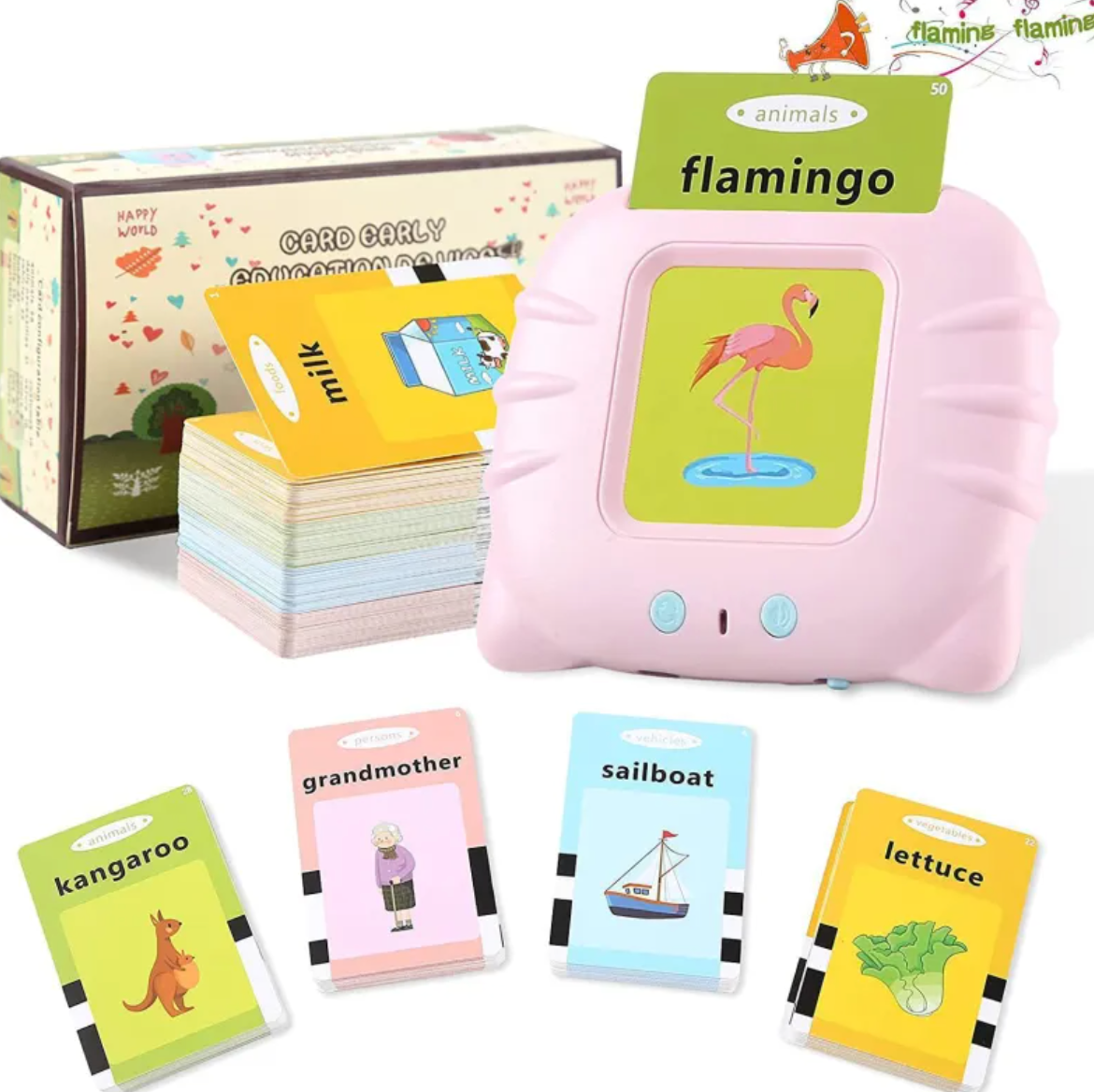 Kids' Smart Card Learning Machine