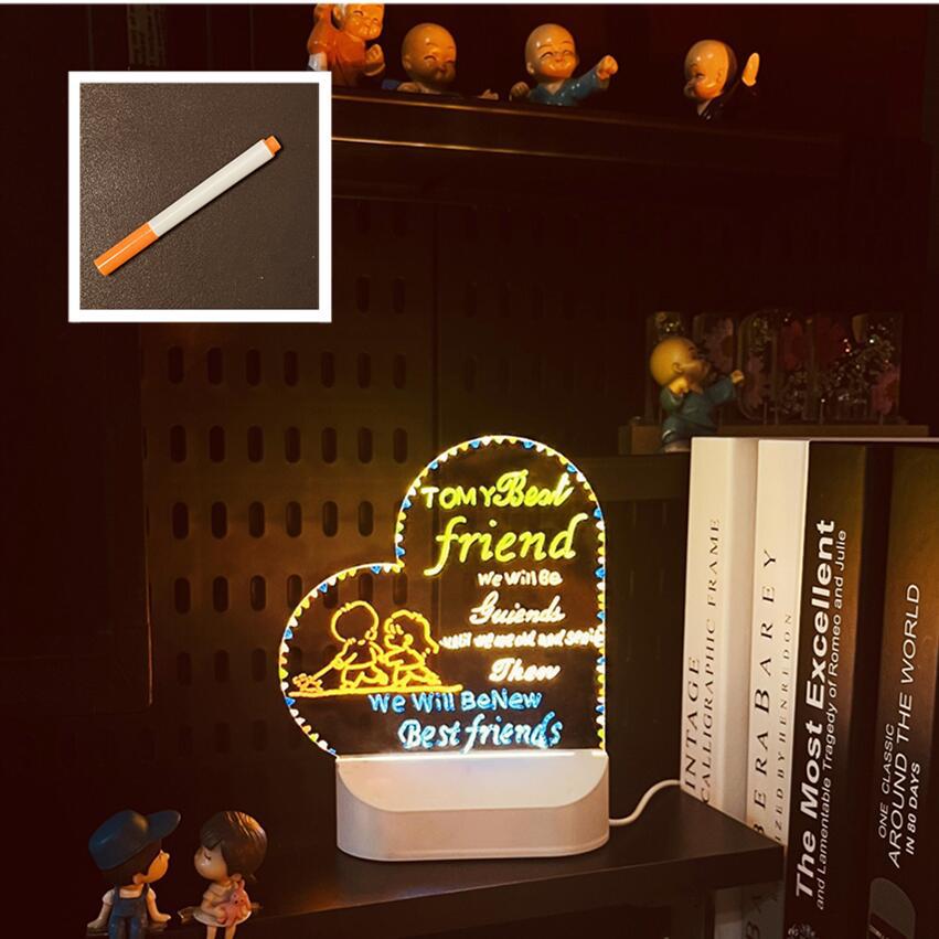 Glow-in-the-Dark Message Alarm Clock