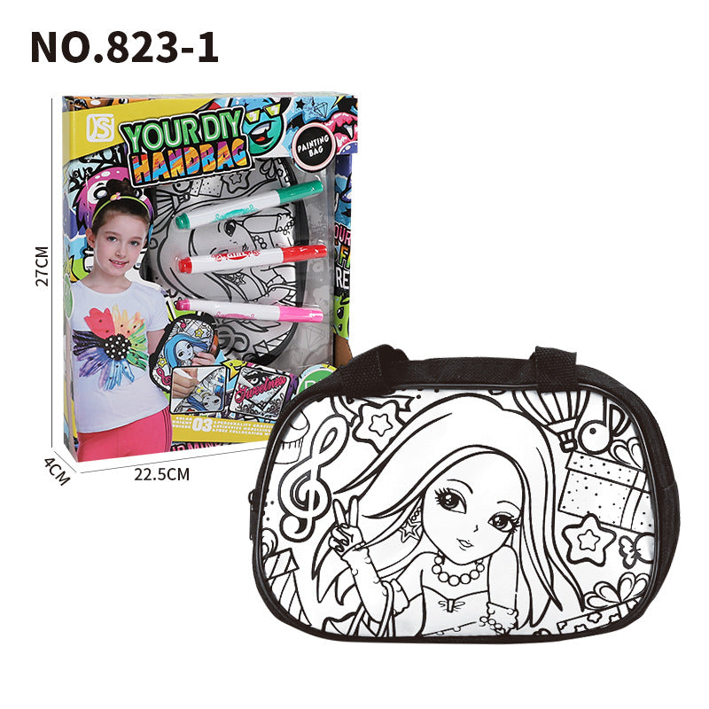 DIY Fun Children's Doodle Backpack for Wholesale Gifts