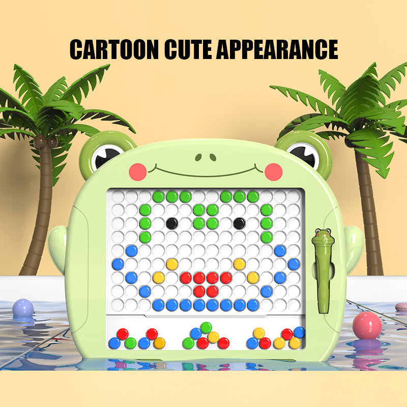 Children's Magnetic Drawing Board and Puzzle Toy