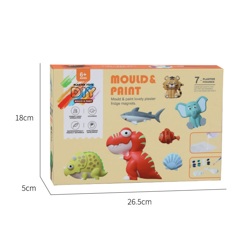 DIY Handmade Plaster Painting Set for Kids