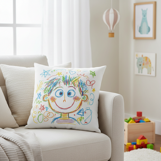 Custom Sketch Pillow