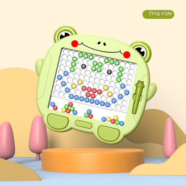 Children's Magnetic Drawing Board and Puzzle Toy