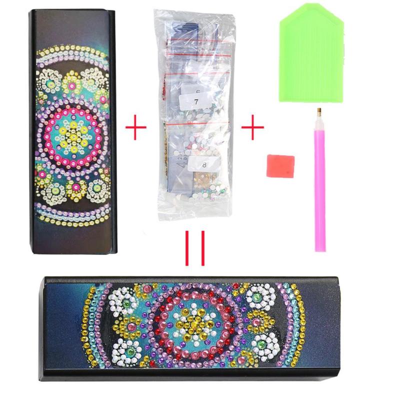 5D DIY Diamond Painting Sunglasses Storage Box