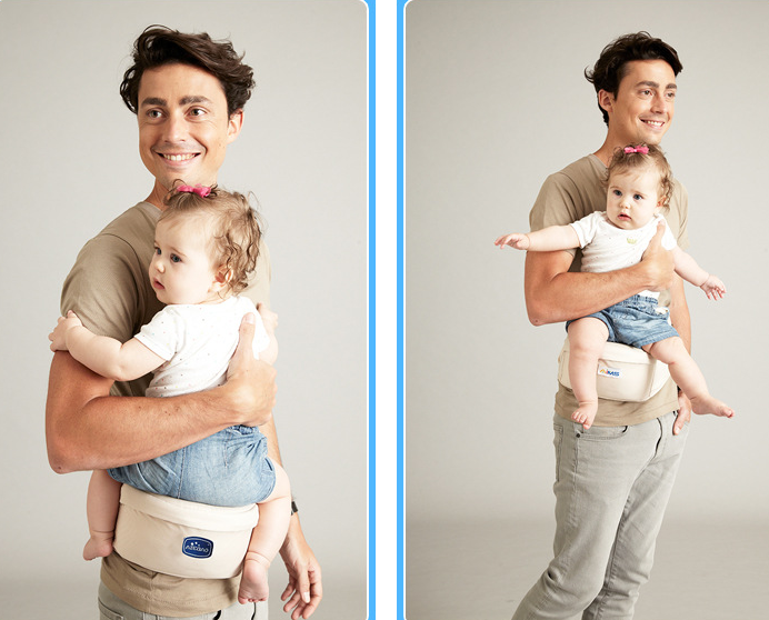 45° Anti-Slip Baby Hip Seat and Sitting Stool
