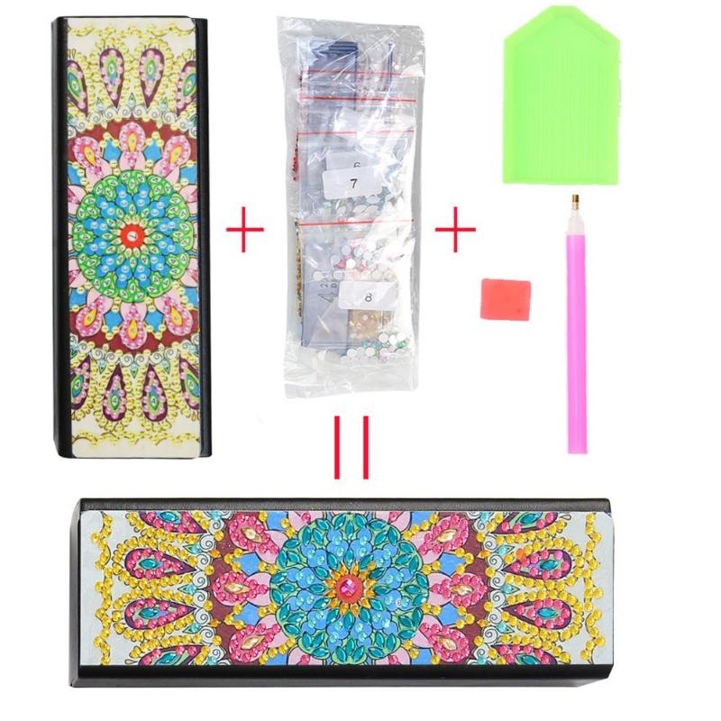 5D DIY Diamond Painting Sunglasses Storage Box
