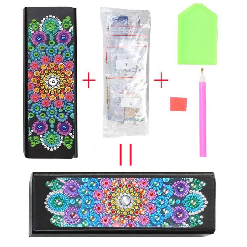 5D DIY Diamond Painting Sunglasses Storage Box