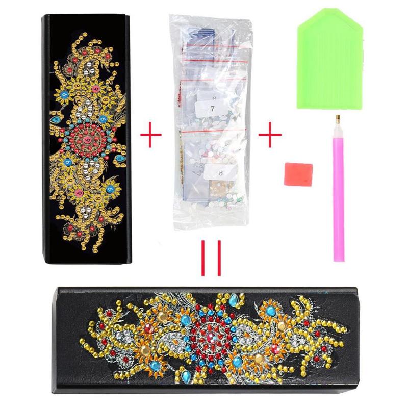 5D DIY Diamond Painting Sunglasses Storage Box