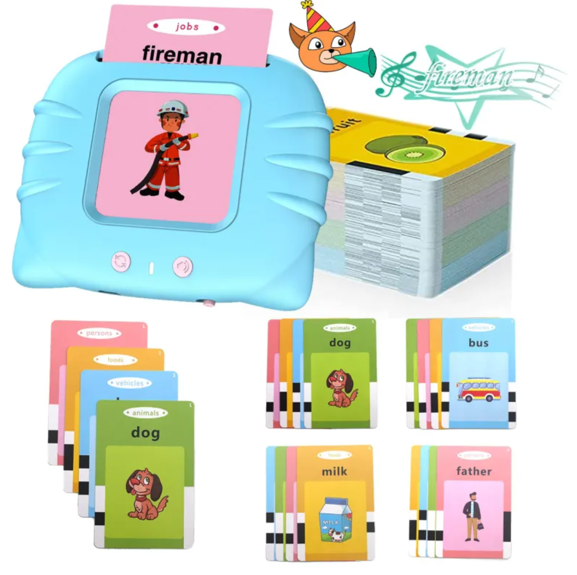 Kids' Smart Card Learning Machine