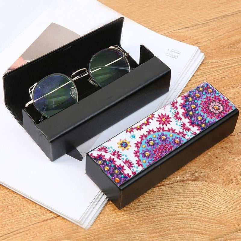 5D DIY Diamond Painting Sunglasses Storage Box