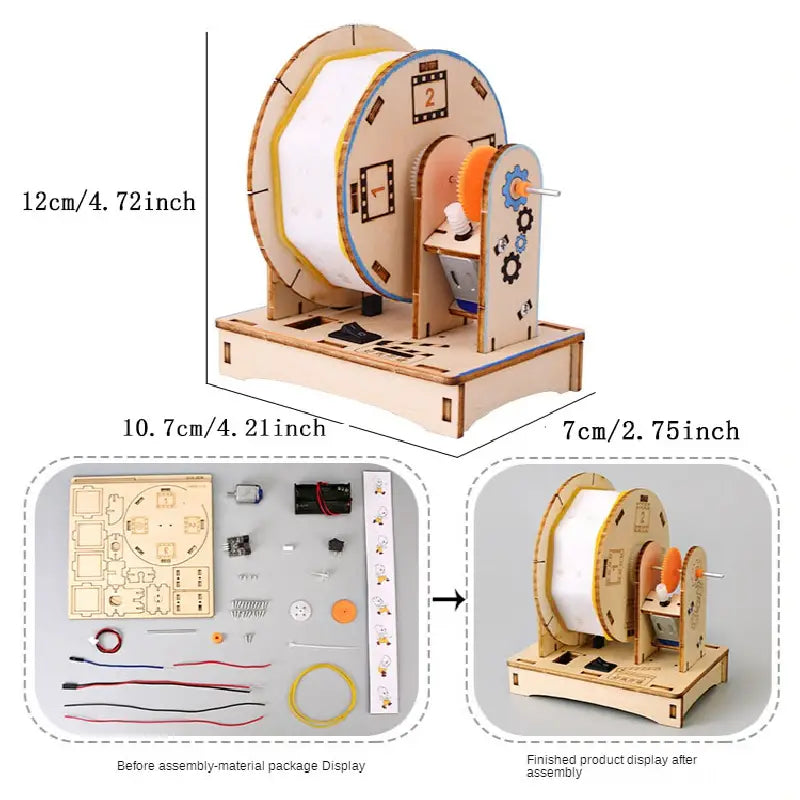 DIY Explore Dreams Art Animation Projector for Kids