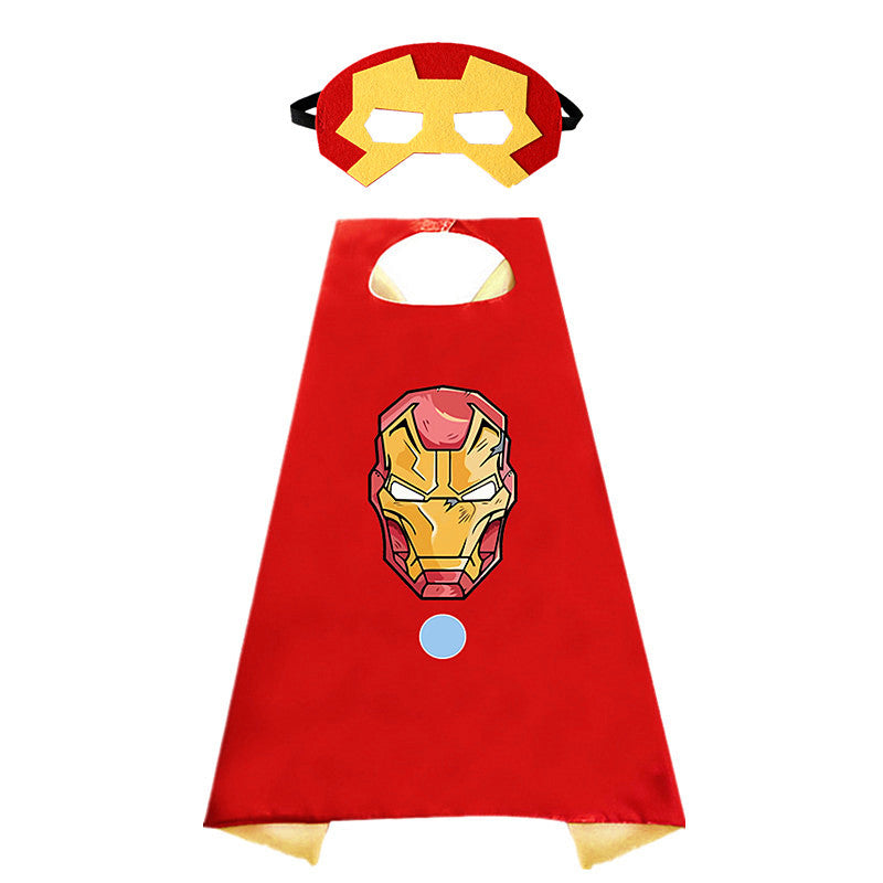 Kids' Superhero Cape for Halloween Dress-Up Party