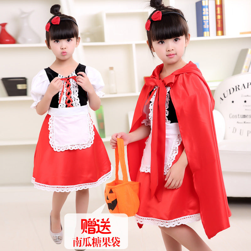 Halloween Red Riding Hood Costume for Kids