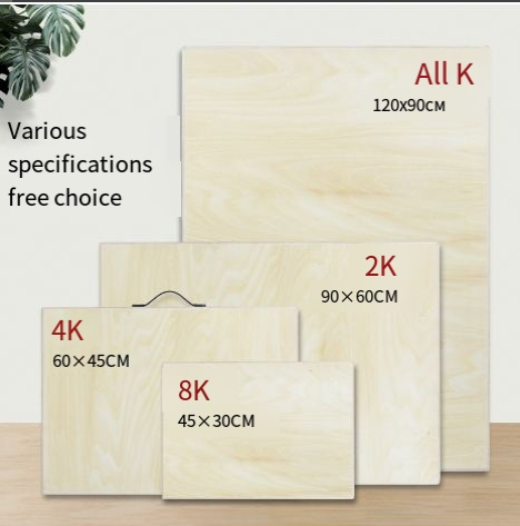 4K Wooden Drawing Board for Art Students (8K Sketch)