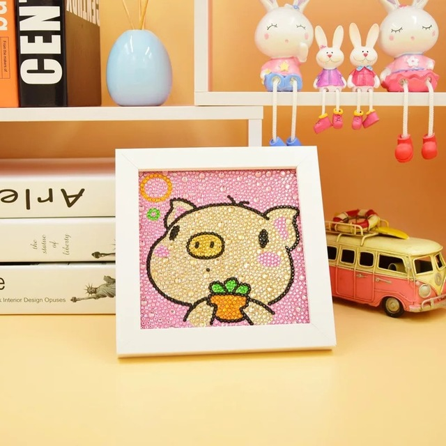 DIY Children's Cartoon Zodiac Diamond Painting Kit